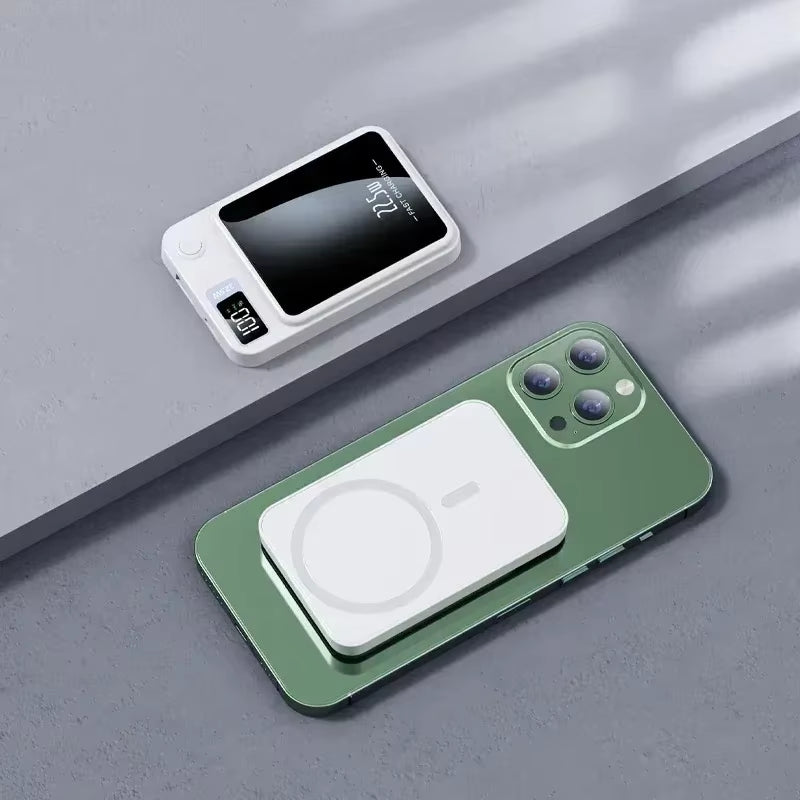 Portable 50000Mah Macsafe Magnetic Power Bank Fast Wireless
