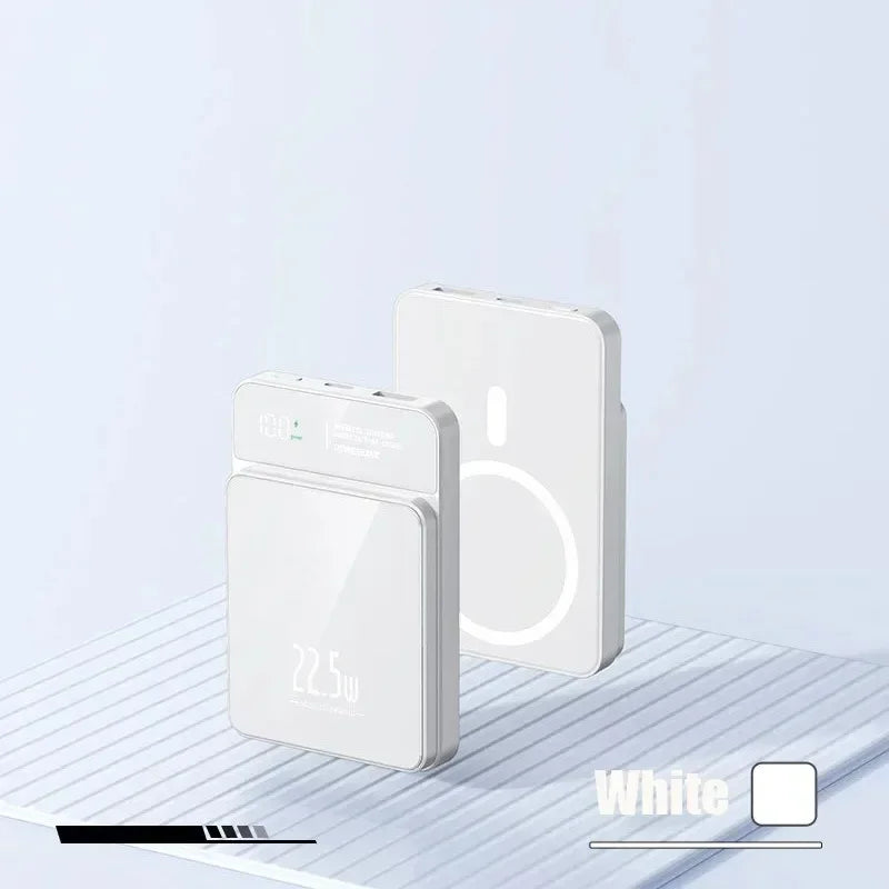 Portable 50000Mah Macsafe Magnetic Power Bank Fast Wireless
