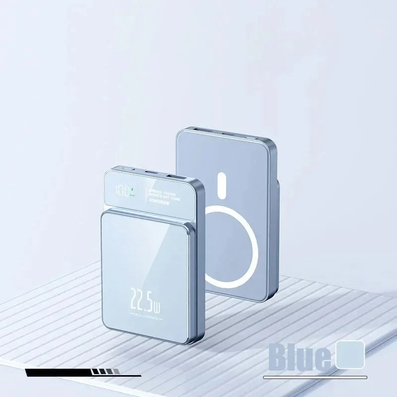 Portable 50000Mah Macsafe Magnetic Power Bank Fast Wireless