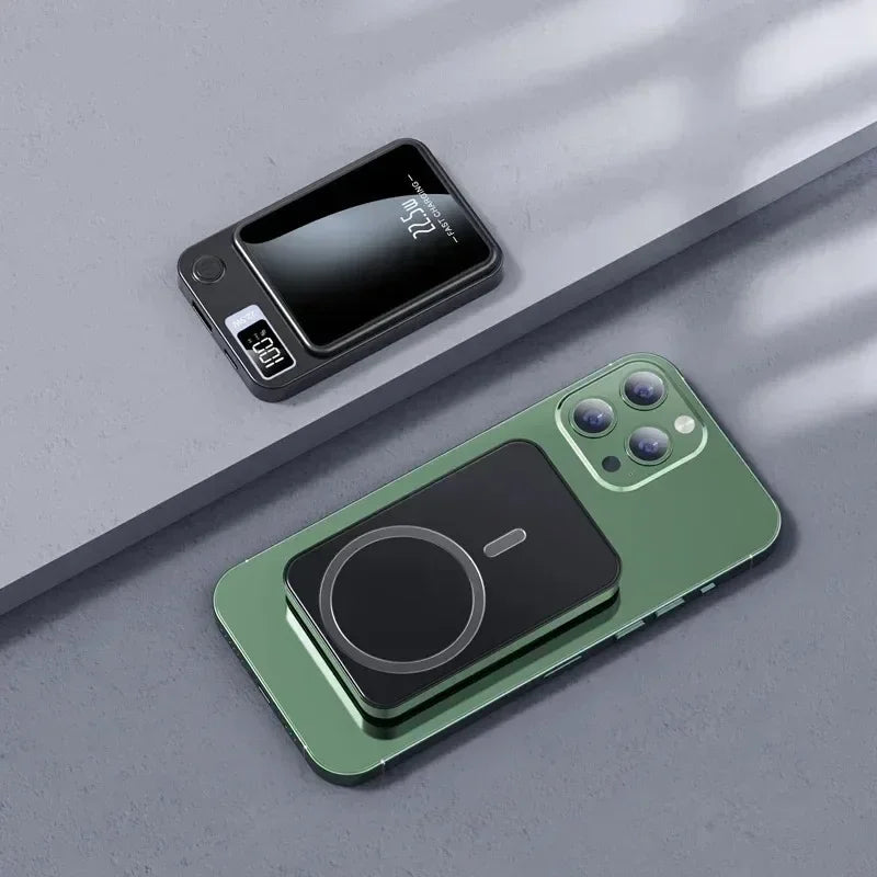 Portable 50000Mah Macsafe Magnetic Power Bank Fast Wireless