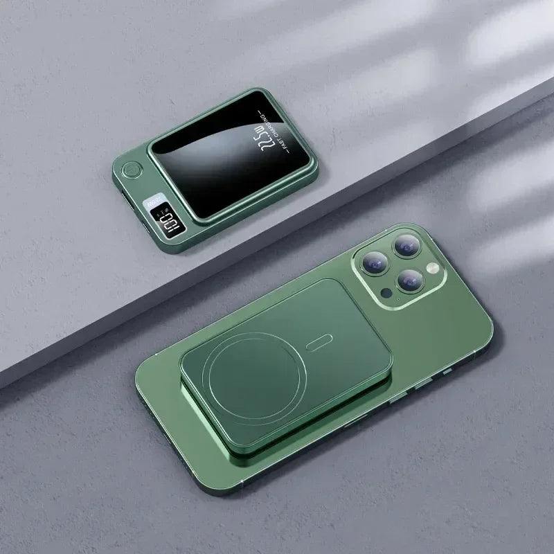 Portable 50000Mah Macsafe Magnetic Power Bank Fast Wireless