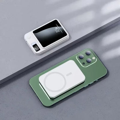 Portable 50000Mah Macsafe Magnetic Power Bank Fast Wireless