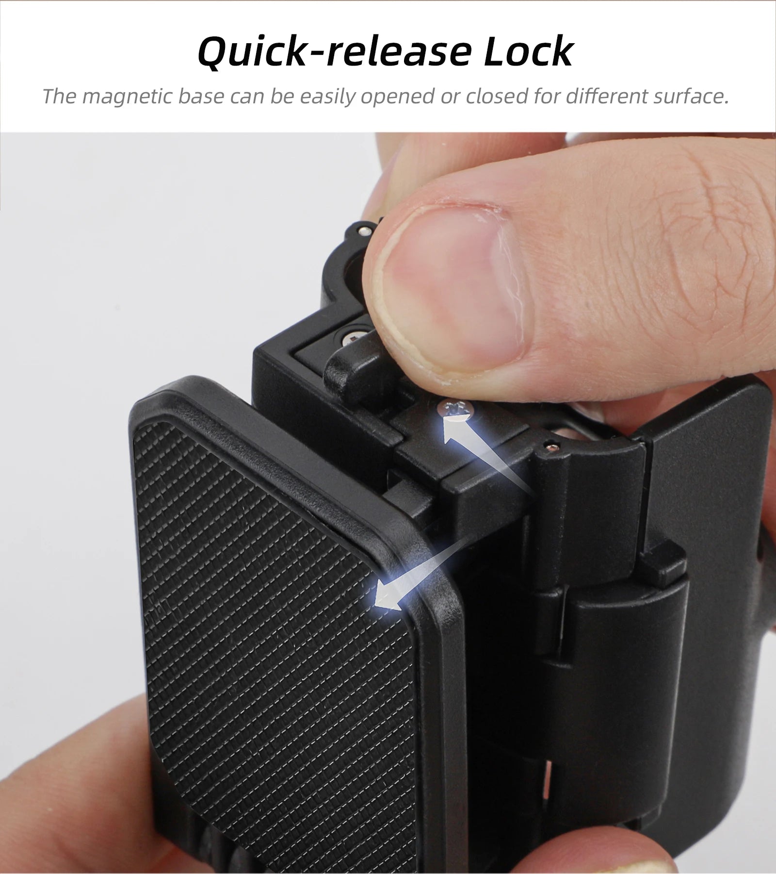 Magnetic Mount for  OSMO POCKET 3 Clip Holder Mount Cycling/V-Log/Tabletop Action for  Pocket 3 Camera Accessories