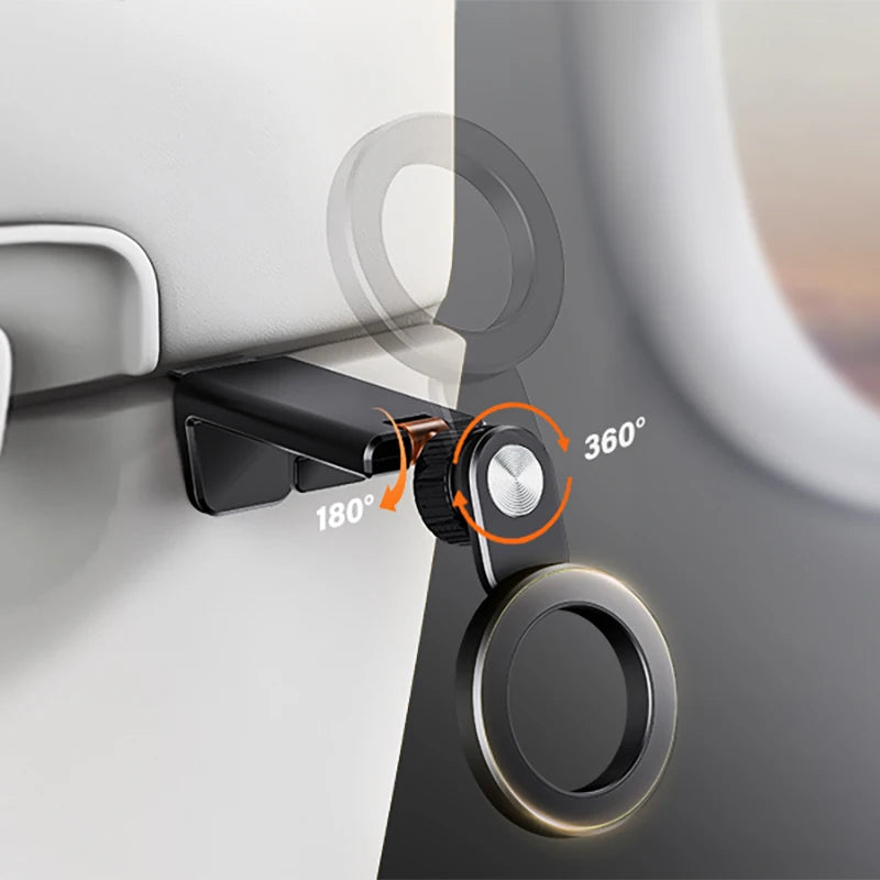 Phone Holder for Magsafe Airplane Travel Pocket Size Phone Mount for Iphone 16 15 14 13 12 Series & Magsafe Case