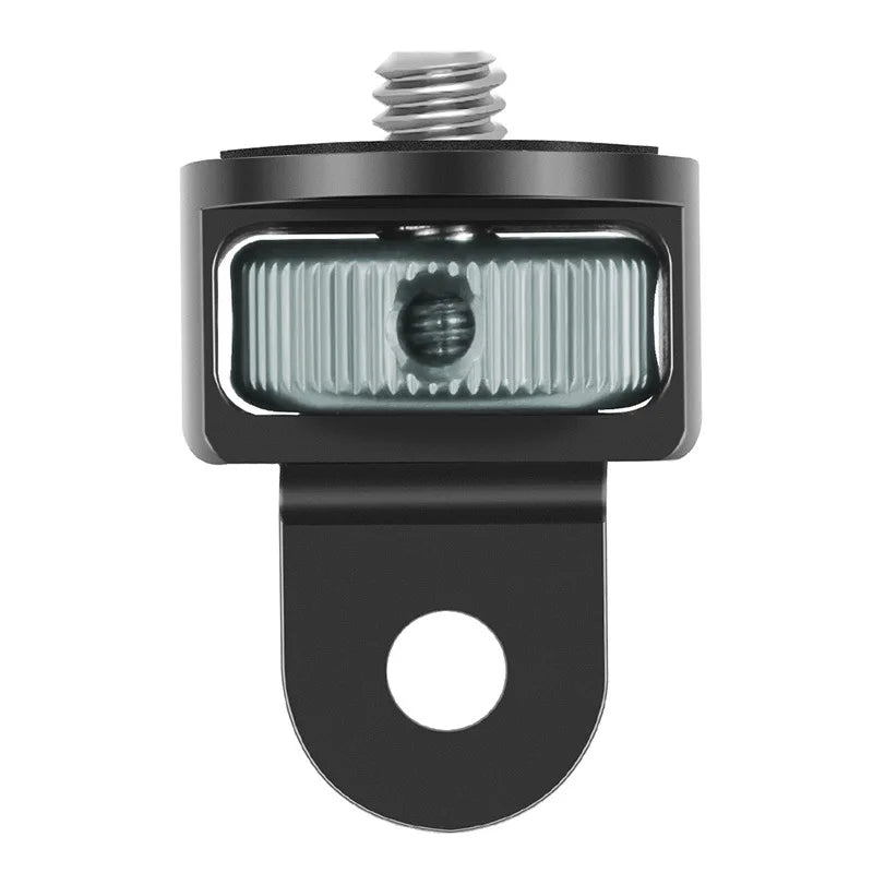 1/4 Inch Screw Tripod Adapter 360 Rotating Mount Holder for Go Pro 13 12 11 10 9 8 Insta360 One X2 X3 X4 DJI Camera Accessories